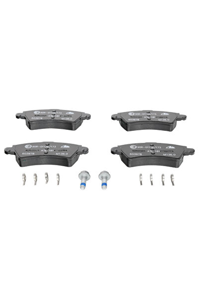 Ate Σετ τακάκια φρένων, Δισκόφρενο 13.0460-3978.2 Citroen Xsara/Xsara Break/X...