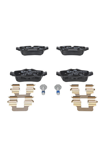 Ate Σετ τακάκια φρένων, δισκόφρενο 13.0470-2714.2 Mini Mini/Mini Clubman/Mini...