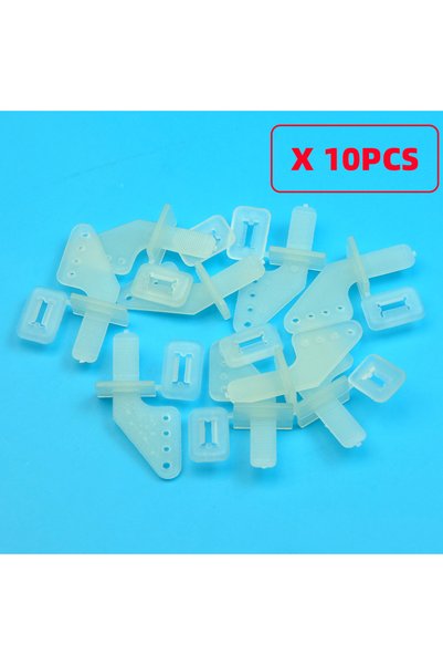 Choice 10PCS 10pcs/Lot 4 Holes Nylon Pin Horns for RC Airplane Remote Control...