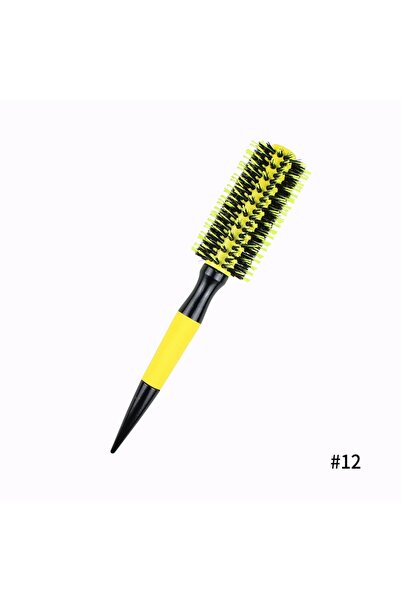 Choice1 3818-12s In Stock Yellow Aluminum Tube Bristle Nylon Needle Hair Curl...
