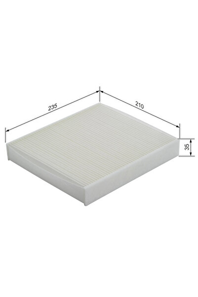 Bosch Filter, interior air 1 987 432 113