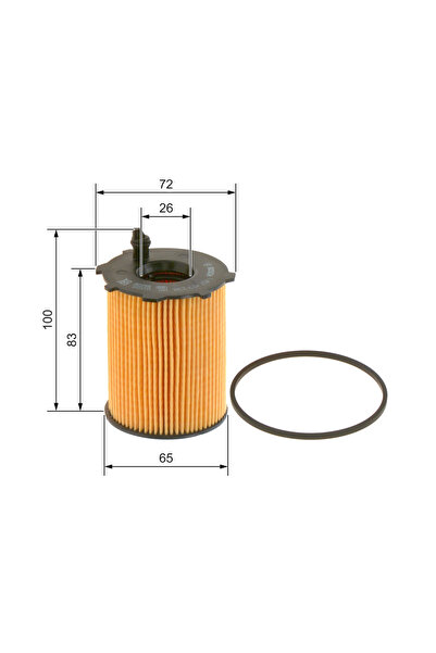 Bosch Φίλτρο λαδιού 1 457 429 238
