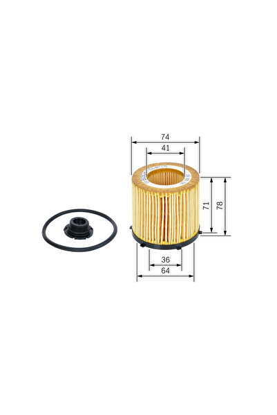 Bosch F 026 407 178 Oil Filter