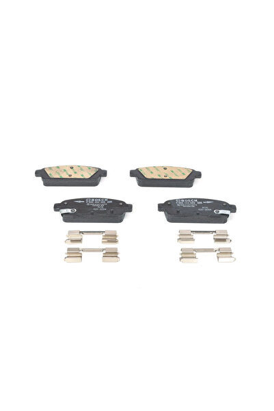 Bosch Комплект спирачни накладки, дискова спирачка 0 986 494 666