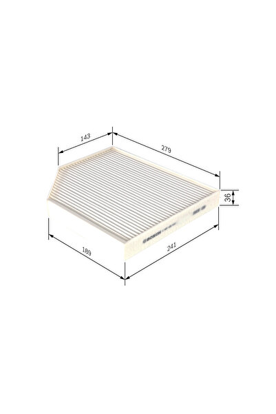 Bosch Filter, interior air 1 987 435 016