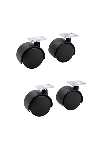 Choice 4pcs 4pcs of silent furniture wheels with rotating wheels for DIY repl...