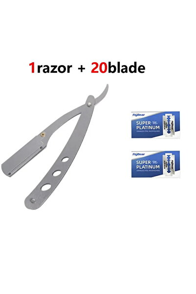 Choice C634-1razor 20 blade 1Pcs Men Manual Razor Old-Fashioned Shaver Old-Fa...
