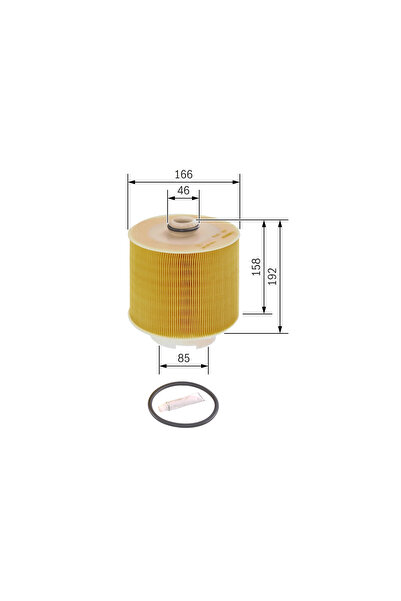 Bosch Air filter F 026 400 198