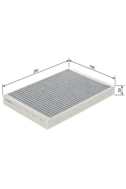 Bosch Filter, interior air 1 987 432 405