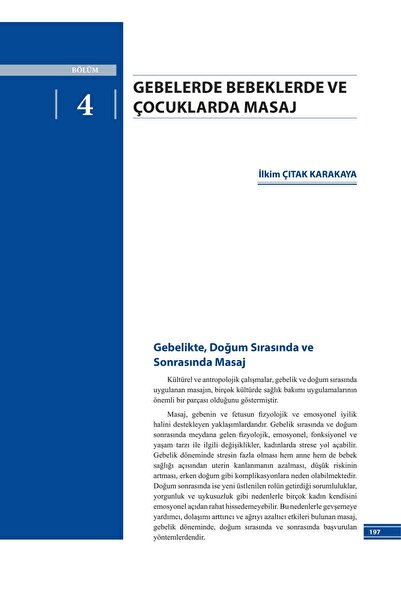 Hipokrat Kitabevi Masaj Teknikleri- İnci Yüksel