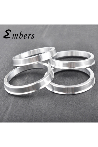 Choice1 66.6-57.1 Aluminum Alloy 4PCS Wheel Hub Center Ring Car Wheel Bore Co...