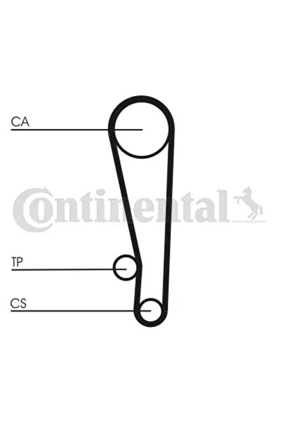 CONTITECH Set curea de distribuție CT1013K1