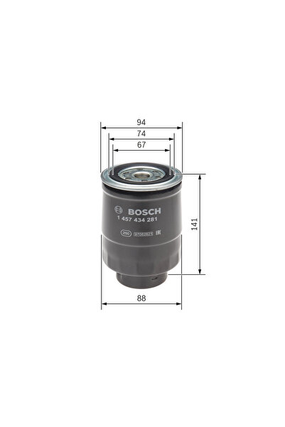 Bosch Fuel filter 1 457 434 281