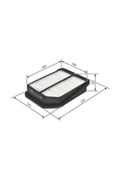 Bosch Air filter F 026 400 125