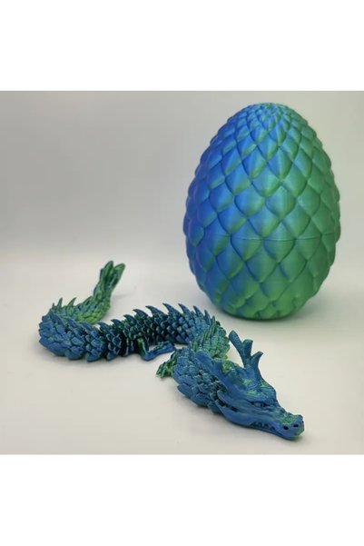 Choice6 Bandai greed 3D Chinese Dragon Surprise Egg, Mini Movable Joint Decor...