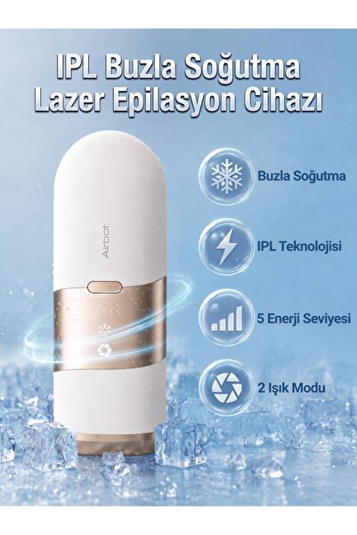 Airbot Airbot Lazer Epilasyon Cihazı IPL Buz Soğutma Teknolojisi Epilasyon Ma...