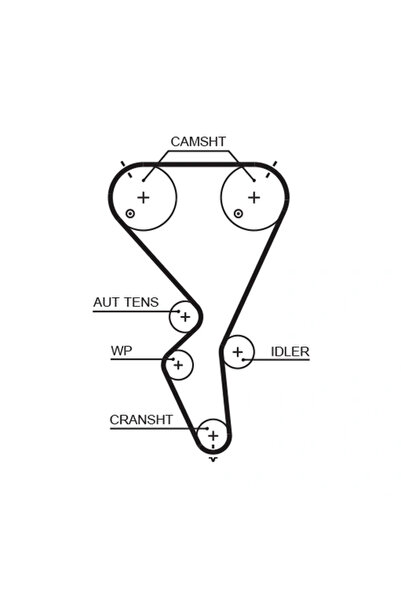 Generic Brand Set curea de distribuție K015615XS