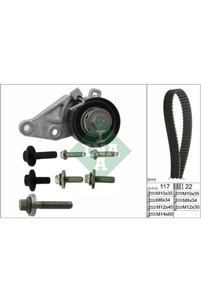 İna Set curea de distribuție 530 0140 10
