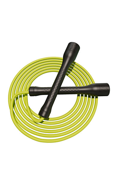 Choice T100Y-Black Speed Jump Rope Professional Adult Gym PVC Jumping Rope Ad...