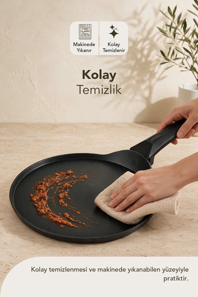 Gigilli Cristel Titanium Crepe Pan 26 cm
