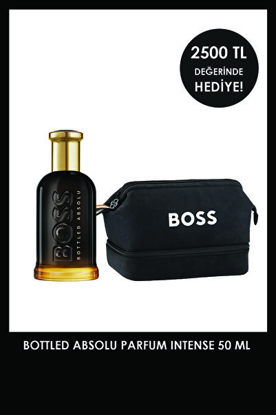 BOSS Bottled Absolu Parfum Intense 50 ml Erkek Parfüm + Çanta
