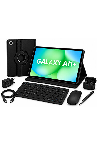 Samsung GALAXY TAB A11 Plus 8gb 256gb 11 İNÇ (KALEM HEDİYE) Kılıf Klavye Mous...