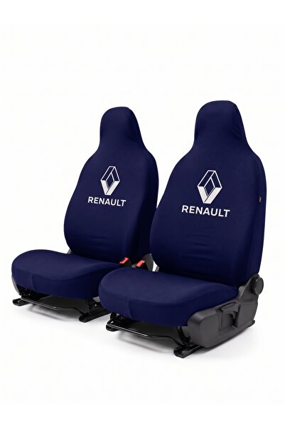 Antwax Renault Clio Oto Koltuk Kılıfı Takımı – Penye Kumaş, Marka Logo Baskıl...