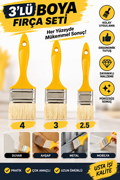 VENON Carving Brush Set 2.5-3-4 💛   Badana Brush 💛   Paint Brush 💛 Hobby B...
