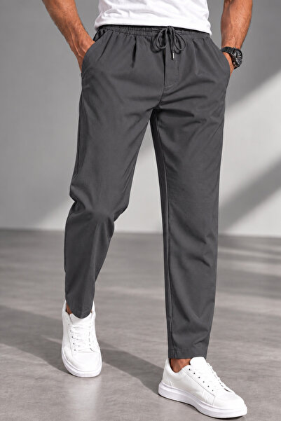 GENIUS STORE Ανδρικό παντελόνι Jogger παντελόνι με ελαστική μέση με τσέπες Πα...