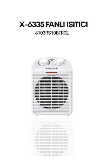 Luxell LX-6335T 2000 Watt Termostatlı Fanlı Isıtıcı