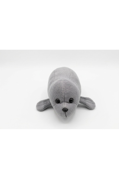 BAMBİTOYS Fok Polar-peluş Gri 35 Cm