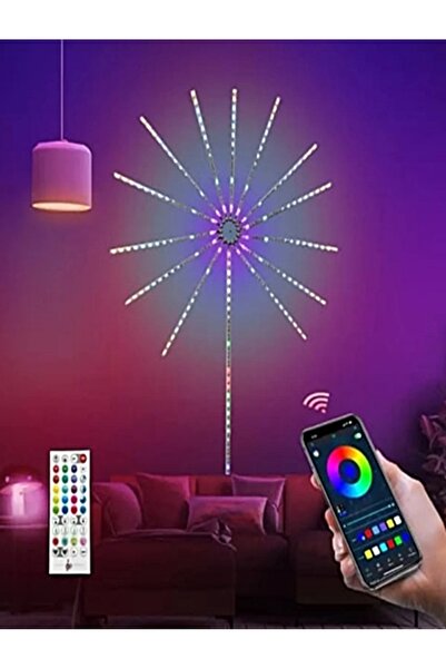 gaman Bluetoothlu Animasyonlu Rgb Led Yıldız Kayar Led Işık 5v Usb Girişli Se...