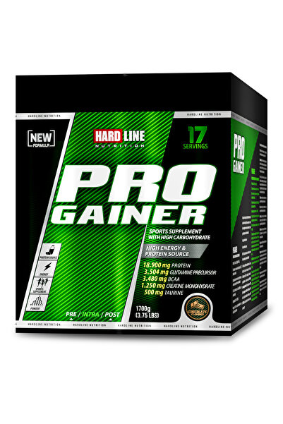 Hardline Progainer 17 şase (tek kullanımlık 100 gr) karbonhidrat