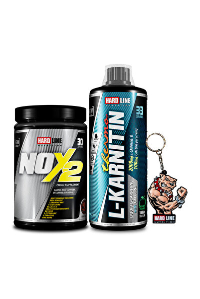 Hardline Ekstra Performans Thermo L-karnitin 1000 mg Şeftali Aromalı + Nox2 K...