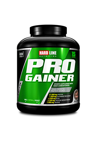 Hardline Progainer 3000 Gr Çilek Aromalı Gainer Karbonhidrat Tozu