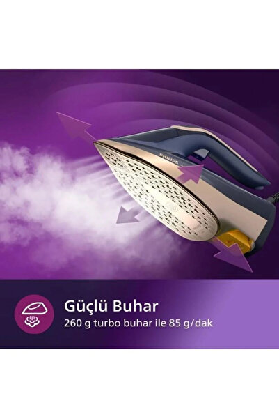 Philips Akıllı Otomatik Azur Buharlı Ütü - 3000Watt - Özel Seri