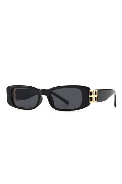 Choice black 934 Fashion Narrow Square Frame Sun Xiaohongshu Popular European...