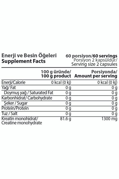 Hardline Creapure 120 Tablets Kreatin