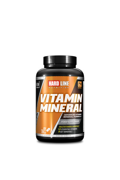 Hardline Vitamin Mineral 120 Tablet Multivitamin