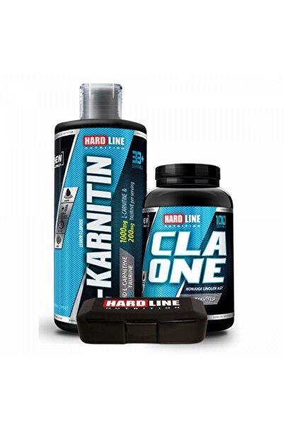 Hardline Form Kombinasyonu L-karnitin Sıvı 1000 Ml + Cla One + Pilbox