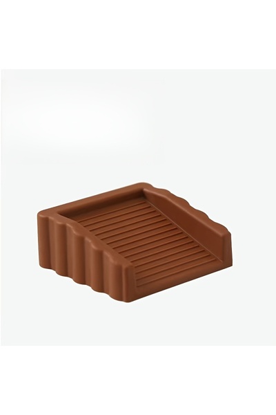 Choice11 Coffee colored 4 pcs TPR Non Slip Windproof Door Stopper Creative Sa...