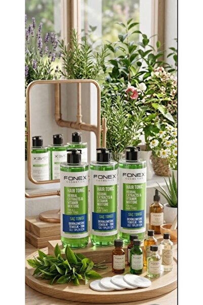 Fnx Herbal Hair Tonic Herbal Complex 250 ml 3 Pieces