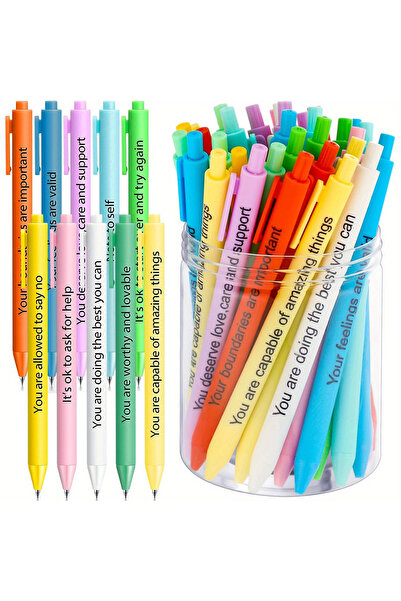Choice black 10 Pcs 10/20 Pcs Gel Ink Pens Motivational Pen For Coworkers Ins...
