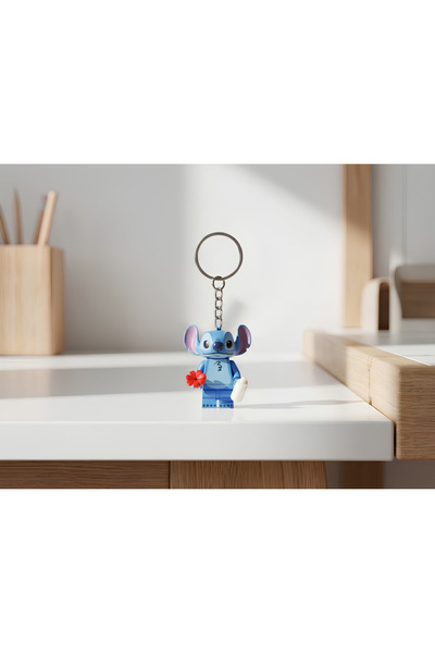 Genel Markalar Stitch Minifigür Anahtarlık