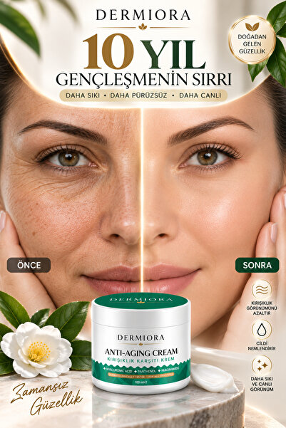 Dermiora Gençleştiren Kırışıklık ve Yaşlanma Karşıtı Botoks Etkili Leke,Giderici Cilt Bakım Kremi 100ml