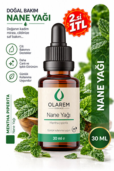 olarem essence Nane Yağı (Mentha piperita) Yoğun Esans Yağı 30 ml Damlalıklı ...