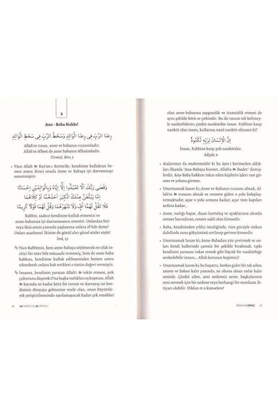 Muarrib Yayınları 40 Hadis & 40 Mesaj