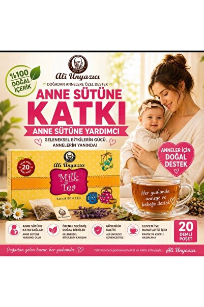 Ali Ünyazıcı Mixed Herbal Milk Tea Set of 20