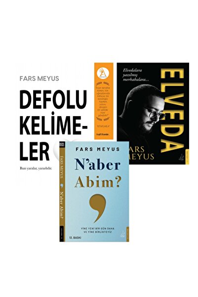 Destek Yayınları Naber Abim?/Elveda/De-folu Kelimeler Fars Meyus / / 3 Kitap ...