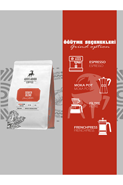 Addis Ababa Coffee قهوة سيباتا بليند 250 جرام